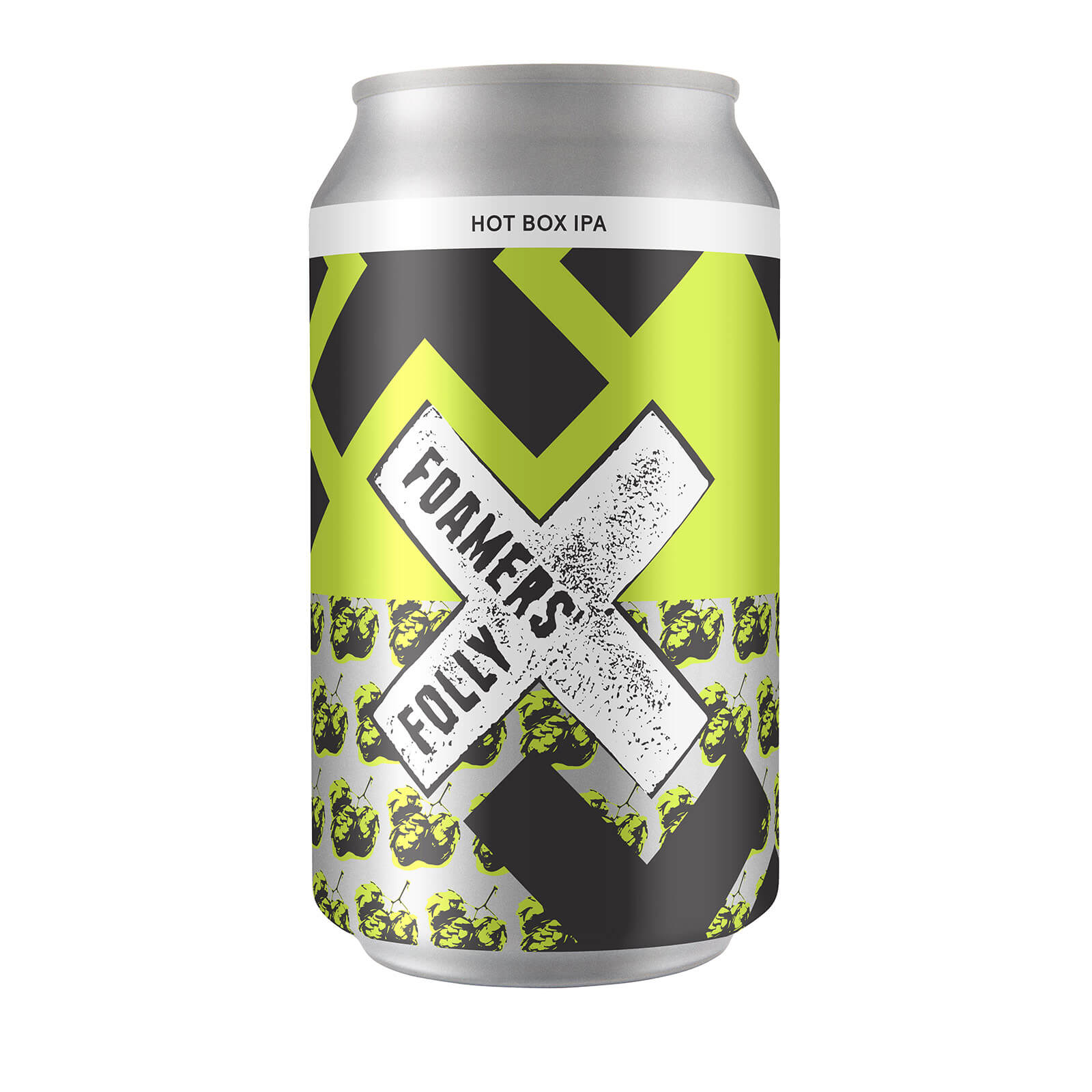 Foamers' Folly Brewing Co. Hot Box IPA can design