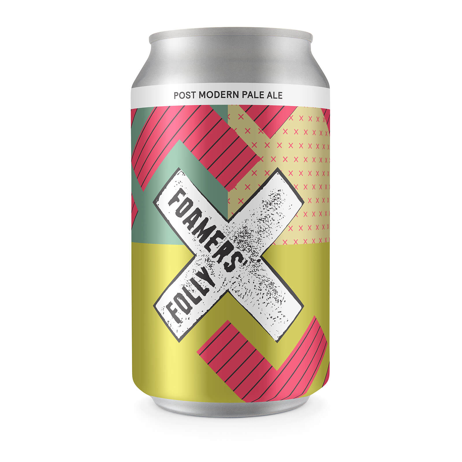 Foamers' Folly Brewing Co. Post Modern Pale Ale can design