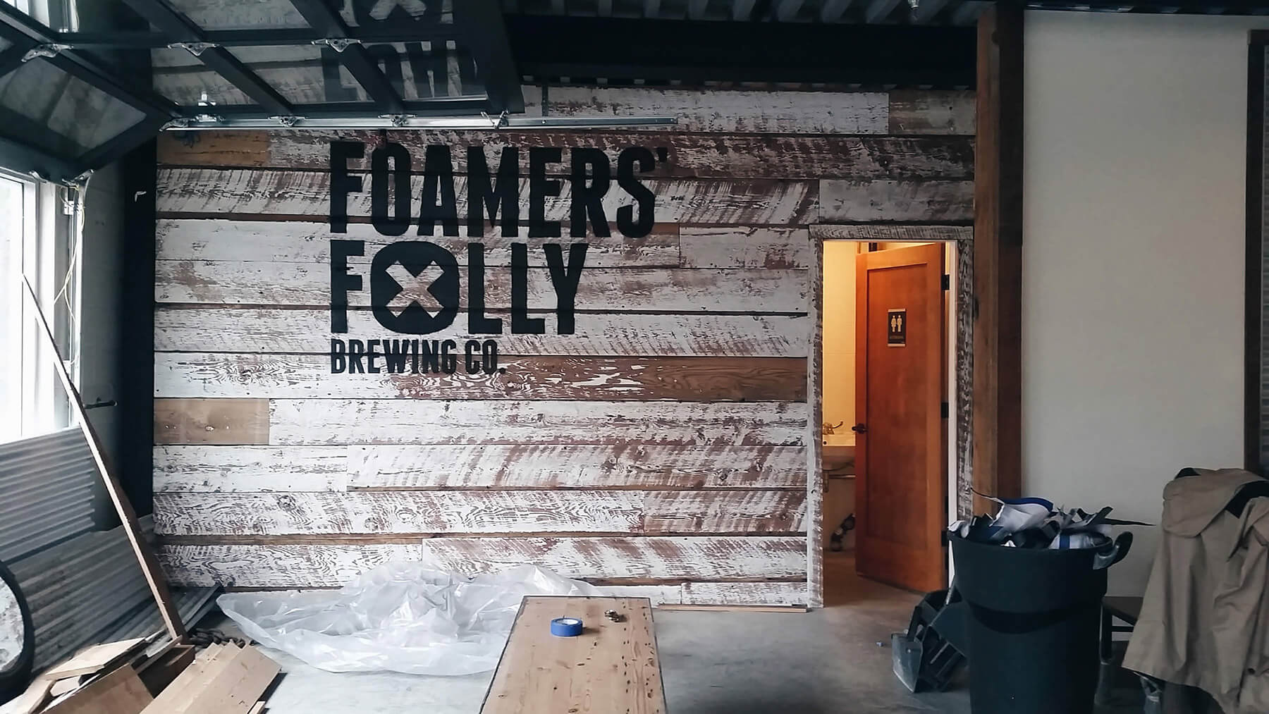 Foamers' Folly Brewing Co. graphic design by Rachel Teresa Park and Michael Strasky