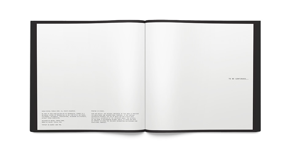 Rachel Teresa Park portfolio. freelance graphic designer in Victoria, BC.