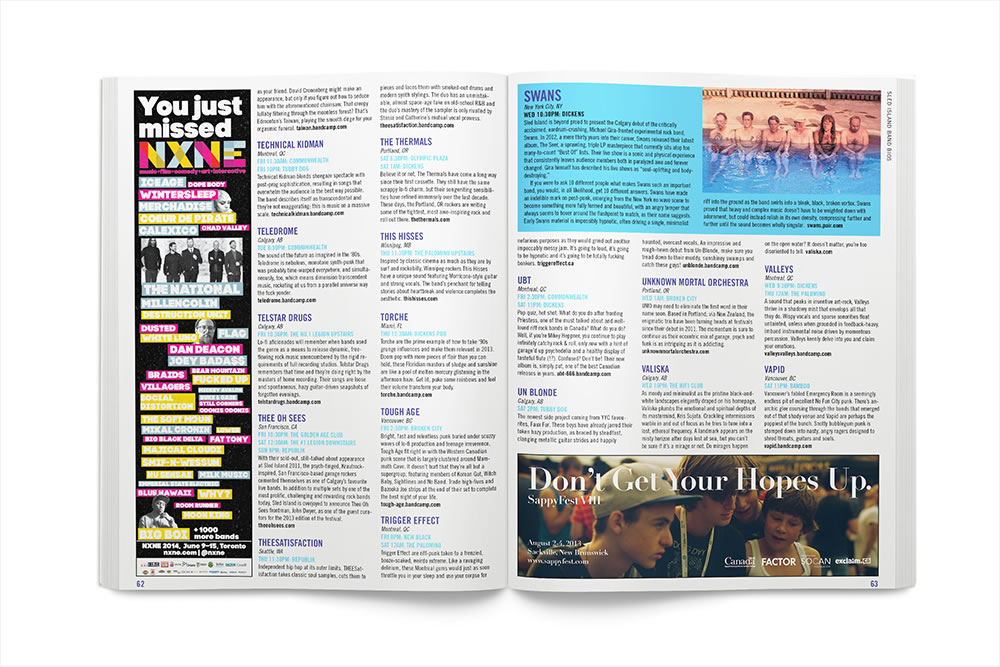 Sled Island 2013 music festival guide inside